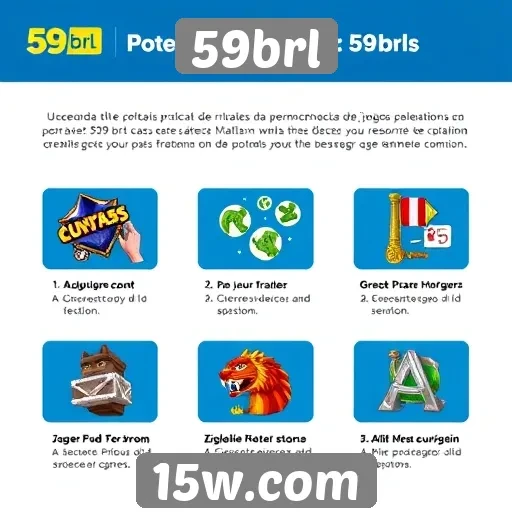Características da plataforma de jogos 59brl