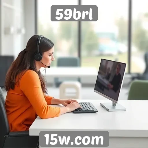 Desempenho do suporte ao cliente no 59brl