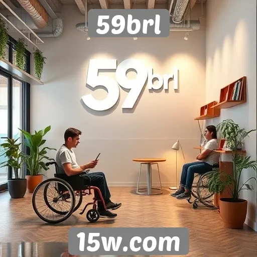 Acessibilidade e suporte ao cliente no 59brl